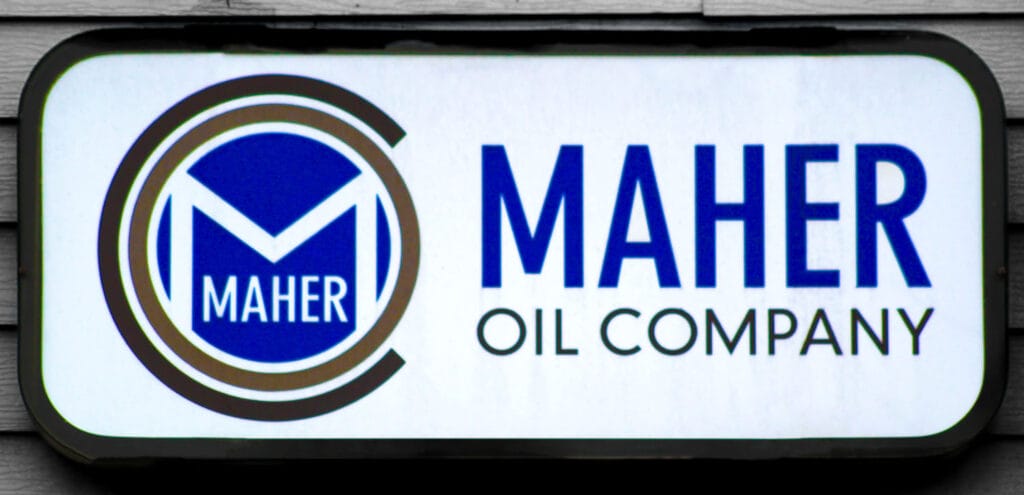 Maher Oil Company - sign